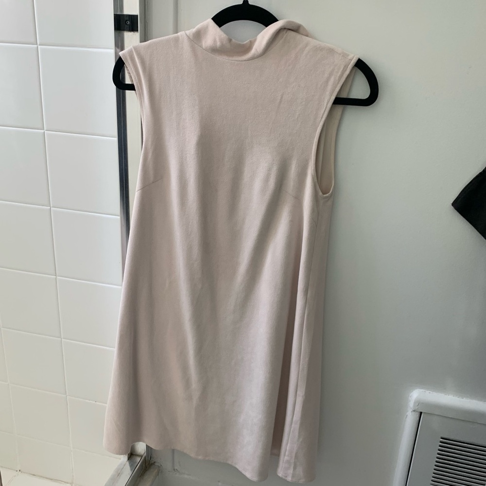 Free People Mock Neck Mini Dress